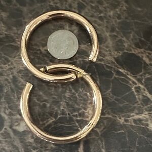Classic XL Gold Hoop Earrings - Women Jewelry
